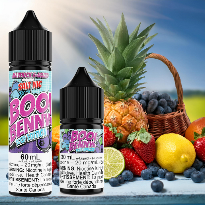 Boo Benny Iced Salt by Maverick E-Liquid