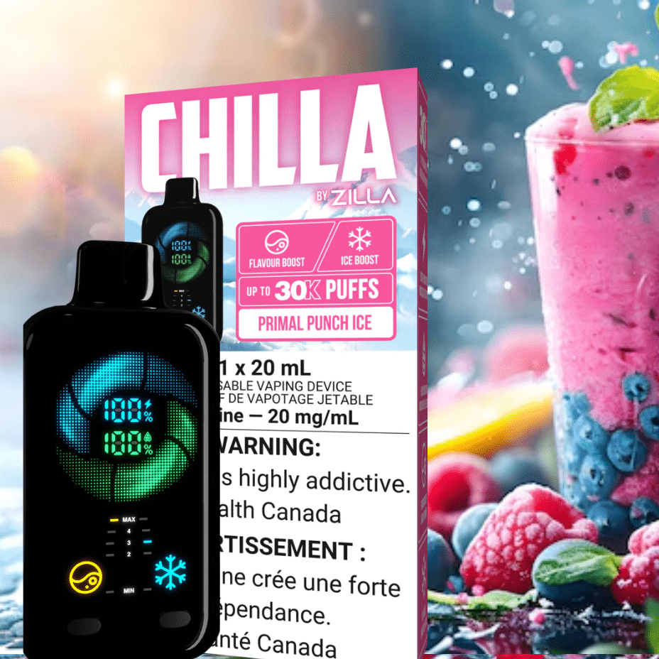 Chilla by Zilla 30k Disposable Vape-Primal Punch in Canada