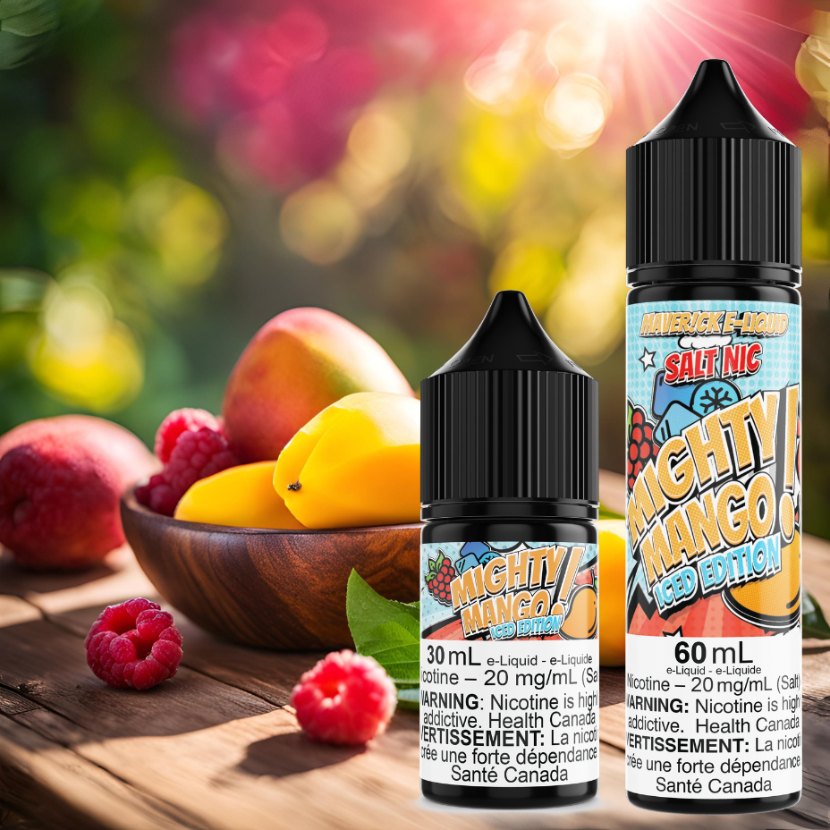 Mighty Mango Iced Salt by Maverick E-Liquid