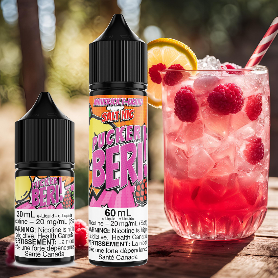 Pucker Beri Salt by Maverick E-Liquid