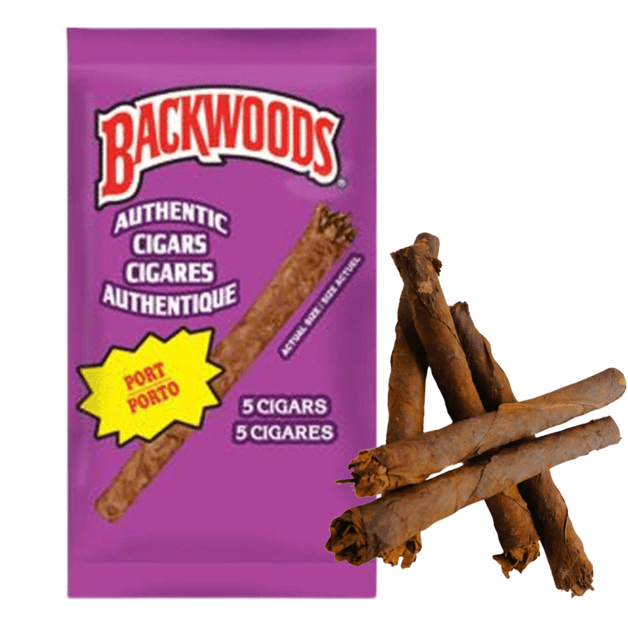 Backwoods Cigars Cigars Backwoods Cigars-Port 5/pkg Backwoods Cigars-Port 5/pkg-Yorkton Vape SuperStore, SK, Canada