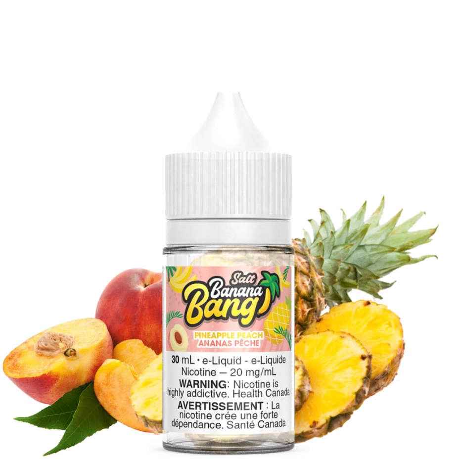 Banana Bang Salt E-Liquid Salt Nic E-Liquid 12mg Pineapple Peach Salt by Banana Bang Pineapple Peach Salt by Banana Bang-Yorkton Vape Superstore