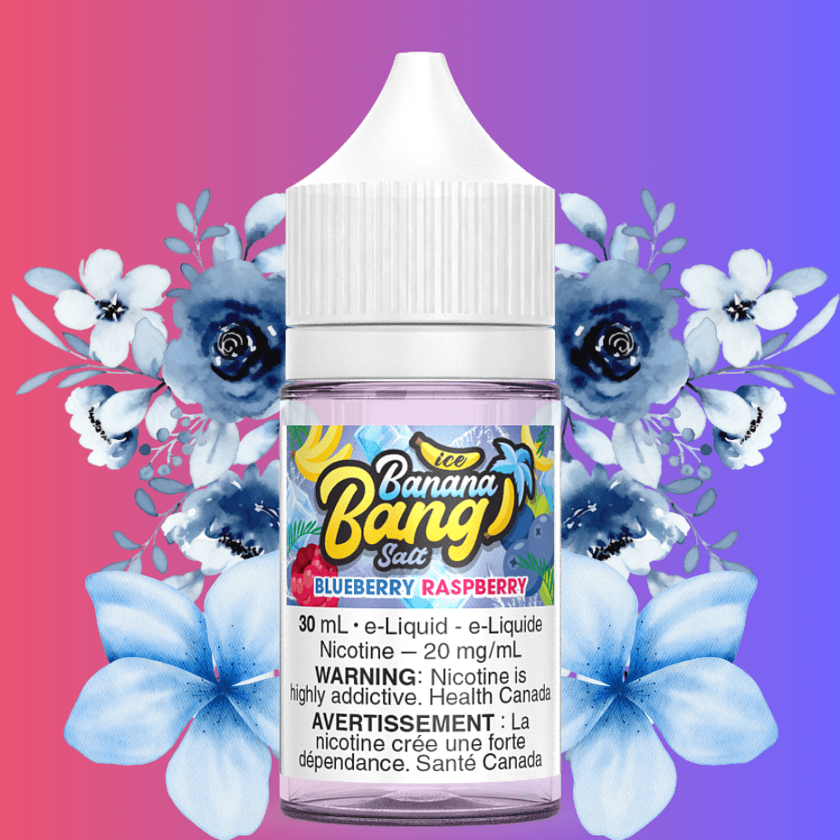 Banana Bang Salt E-Liquid Salt Nic E-Liquid 30ml / 12mg Blueberry Raspberry Ice Salt by Banana Bang Blueberry Raspberry Ice Salt by Banana Bang-Yorkton Vape 