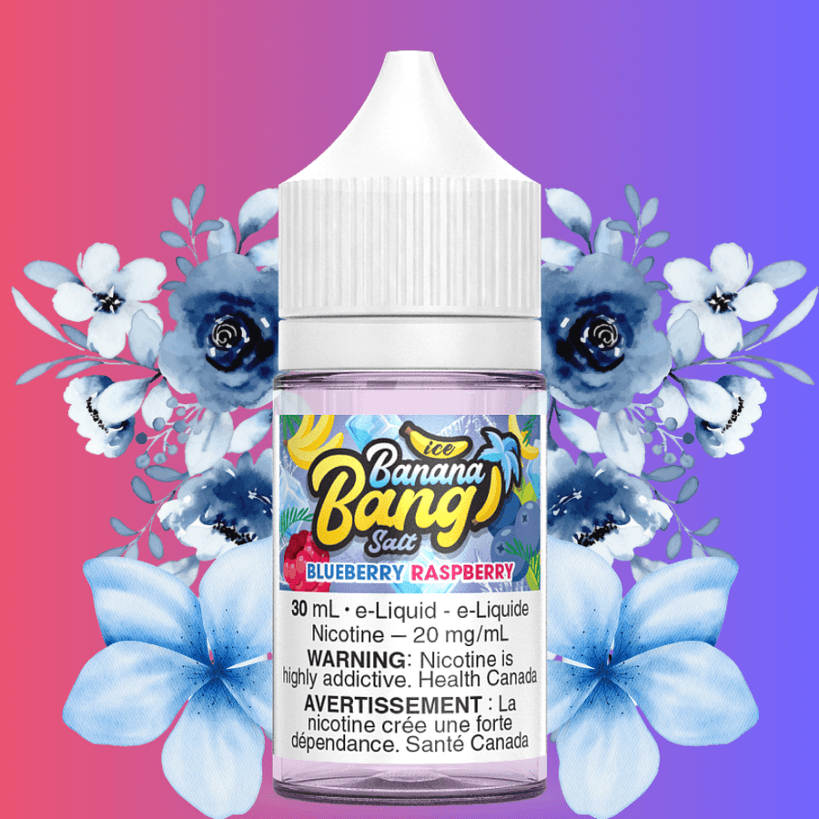 Banana Bang Salt E-Liquid Salt Nic E-Liquid 30ml / 12mg Blueberry Raspberry Ice Salt by Banana Bang Blueberry Raspberry Ice Salt by Banana Bang-Yorkton Vape 