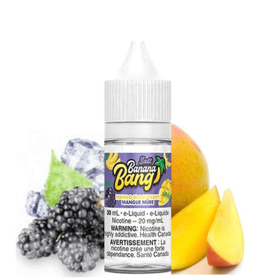 Banana Bang Salt E-Liquid Salt Nic E-Liquid 30ml / 12mg Mango Blackberry Ice Salt by Banana Bang E-Liquid Mango Blackberry Ice by Banana Bang-Yorkton Vape Superstore