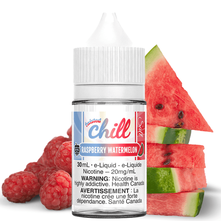 Chill E-Liquid Salt Nic E-Liquid 12mg Raspberry Watermelon Salts by Chill E-Liquid Raspberry Watermelon Salts by Chill-Steinbach Vape