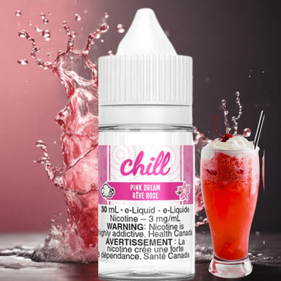 Chill E-Liquid Salt Nic E-Liquid Pink Dream Salts by Chill E-Liquid Pink Dream Salts by Chill E-Liquid - Yorkton Vape SuperStore