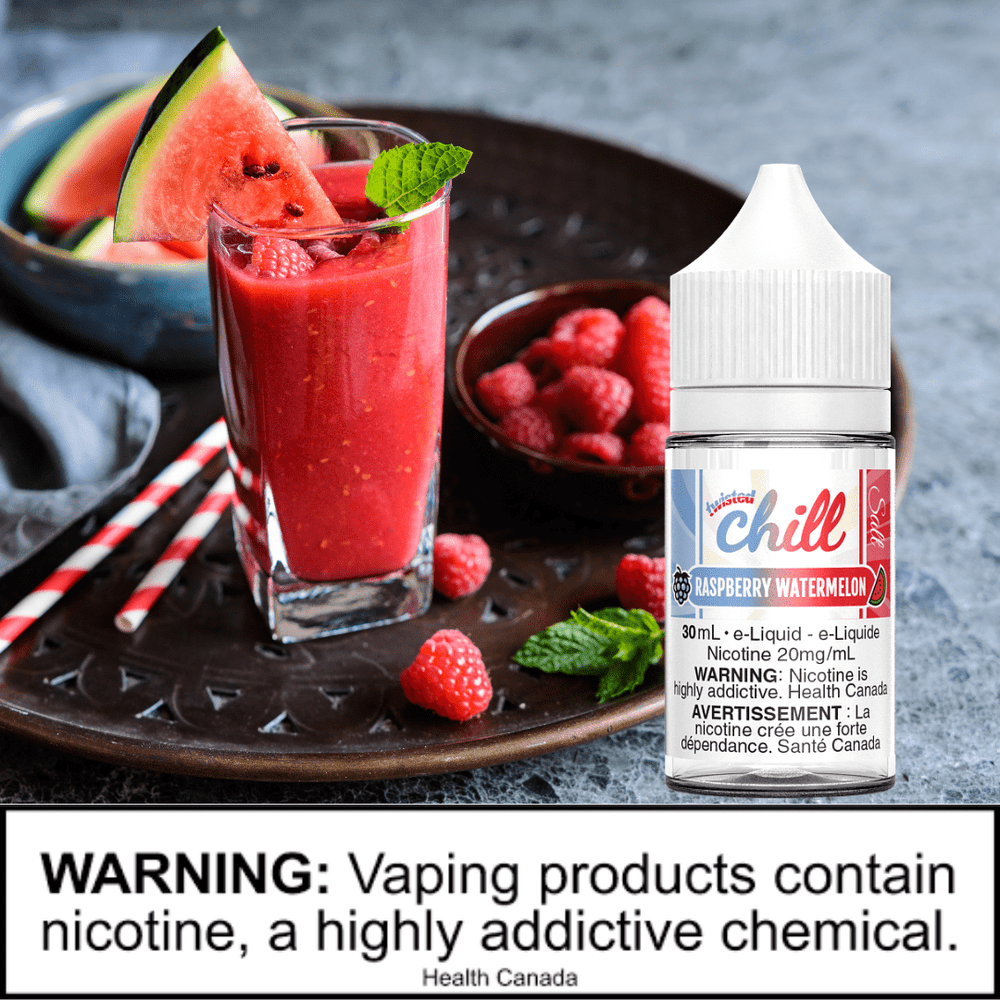 Chill E-Liquid Salt Nic E-Liquid Raspberry Watermelon Salts by Chill E-Liquid Raspberry Watermelon Salts by Chill-Steinbach Vape