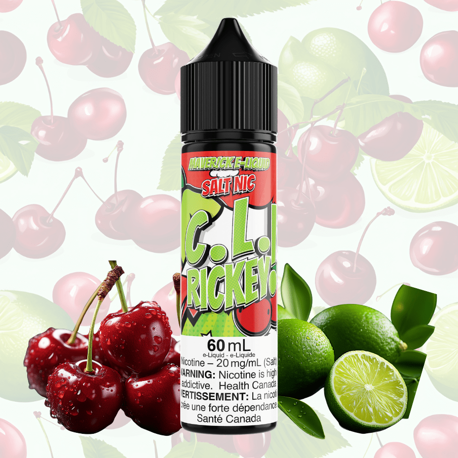 CL Rickey Salt by Maverick E-Liquid-60mL Vapexcape Vape and Bong Shop Regina Saskatchewan