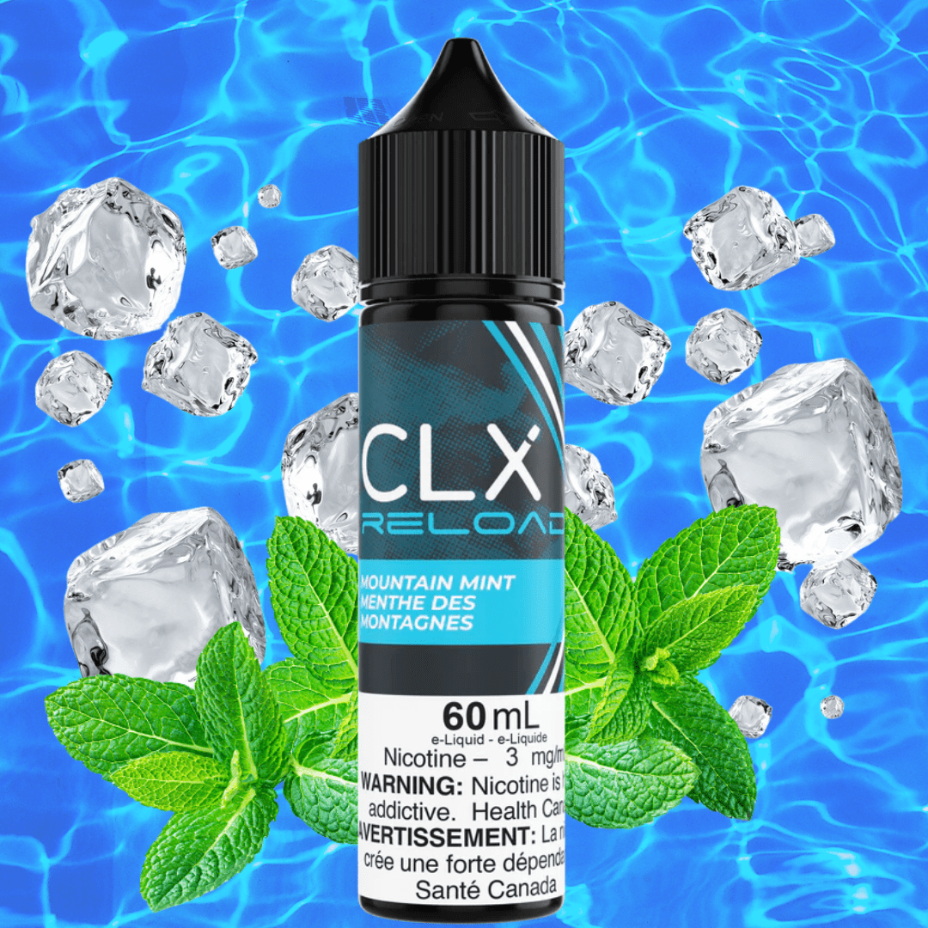 CLX Reload E-Liquid Freebase E-Liquid Mountain Mint by CLX Reload E-liquid Mountain Mint by CLX Reload E-liquid-Yorkton Vape SuperStore 