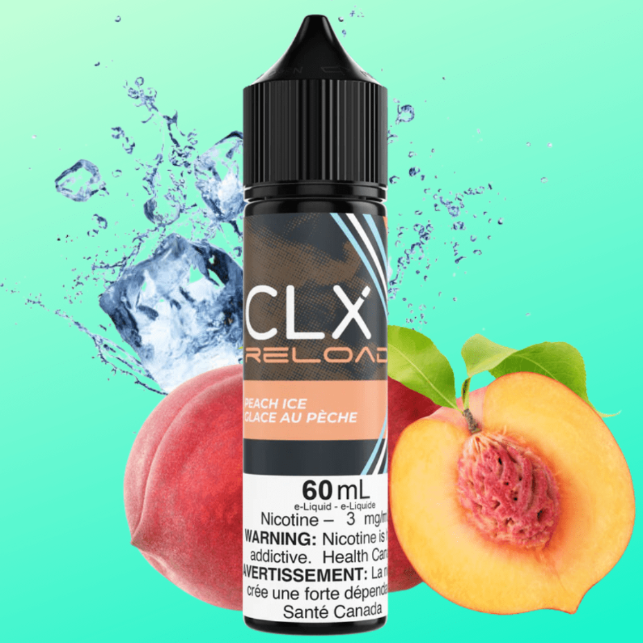 CLX Reload E-Liquid Freebase E-Liquid Peach Ice by CLX Reload E-liquid Peach Ice by CLX Reload E-liquid-Yorkton Vape SuperStore Saskatchewan