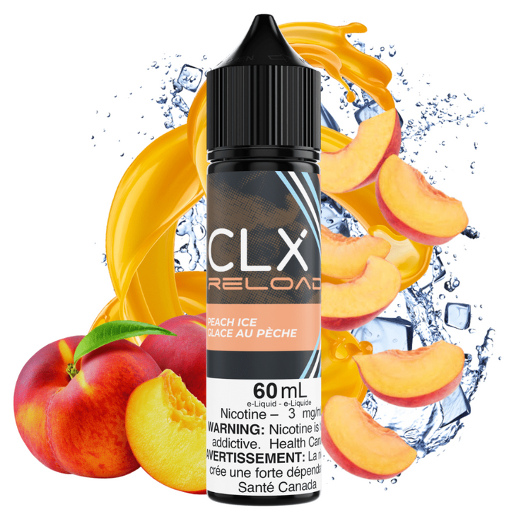 CLX Reload E-Liquid Freebase E-Liquid Peach Ice by CLX Reload E-liquid Peach Ice by CLX Reload E-liquid-Yorkton Vape SuperStore Saskatchewan