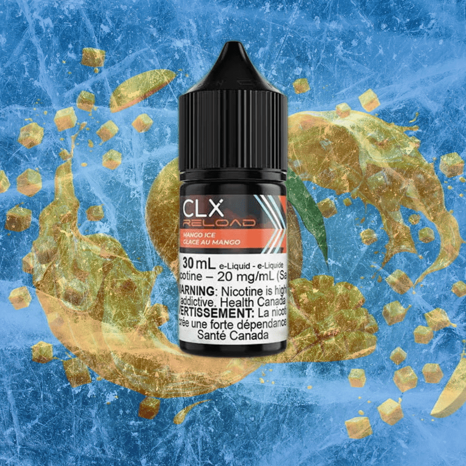 CLX Reload Salt E-Liquid Salt Nic E-Liquid 30mL / 10mg Mango Ice Salt by CLX Reload E-Liquid Mango Ice Salt by CLX Reload E-Liquid-Yorkton Vape SuperStore Sask