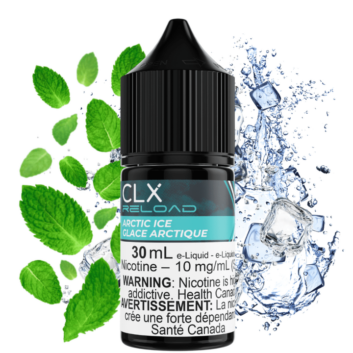 CLX Reload Salt E-Liquid Salt Nic E-Liquid Arctic Ice Salt by CLX Reload E-Liquid Arctic Ice Salt by CLX Reload E-Liquid-Yorkton Vape SuperStore & Bong Shop SK, Canada