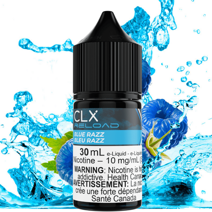 CLX Reload Salt E-Liquid Salt Nic E-Liquid Blue Razz Salt by CLX Reload E-Liquid Blue Razz Salt by CLX Reload E-Liquid-Yorkton Vape SuperStore Canada