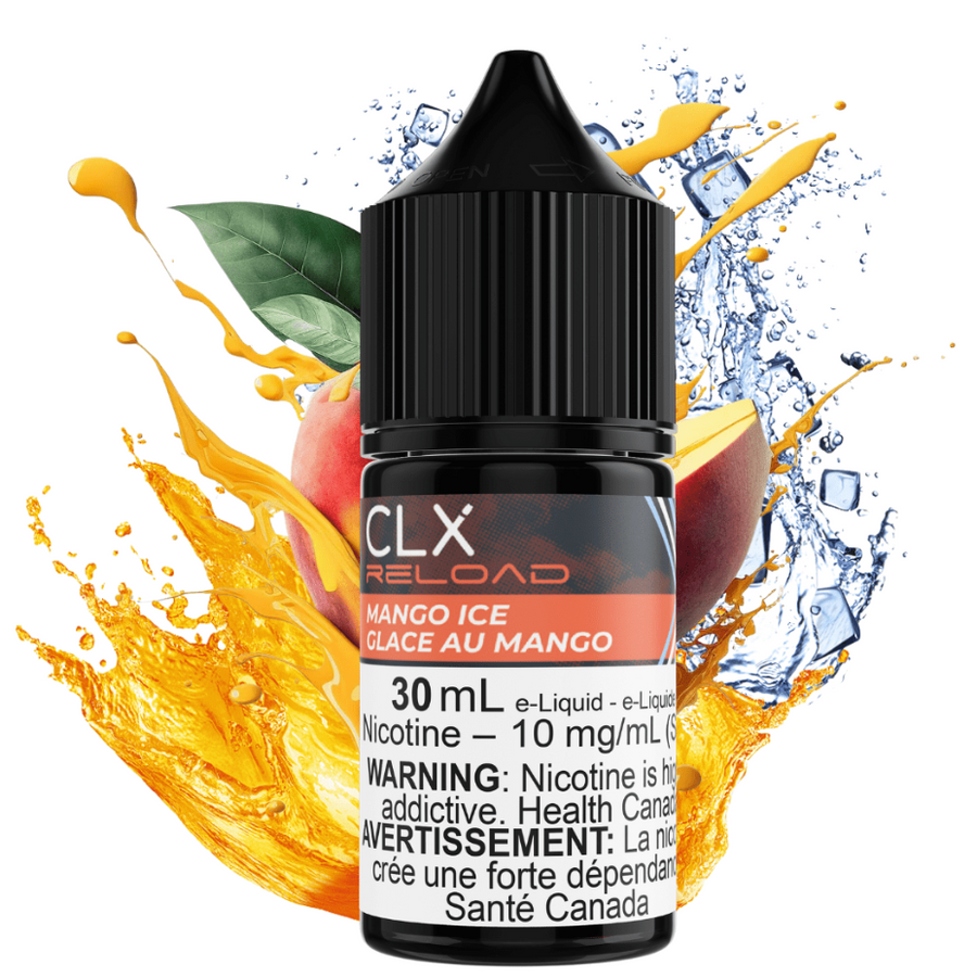 CLX Reload Salt E-Liquid Salt Nic E-Liquid Mango Ice Salt by CLX Reload E-Liquid Mango Ice Salt by CLX Reload E-Liquid-Yorkton Vape SuperStore Sask