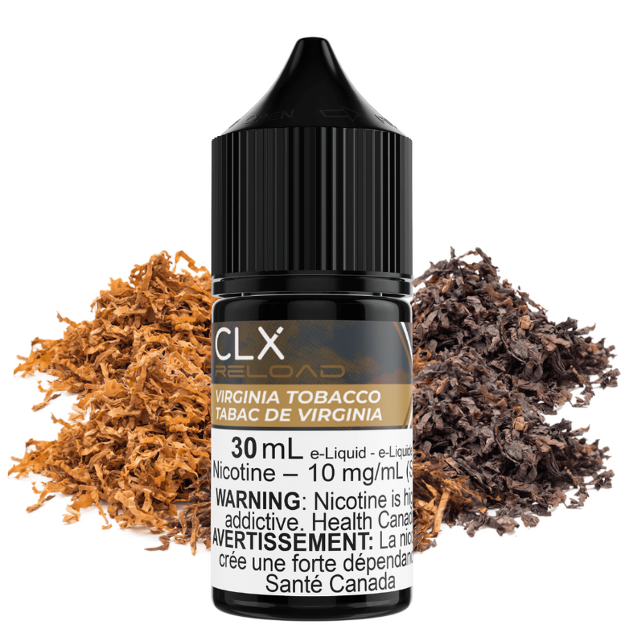 CLX Reload Salt E-Liquid Salt Nic E-Liquid Virginia Tabacco Salt by CLX Reload E-Liquid Northern Tobacco Salt by CLX Reload E-Liquid-Yorkton Vape SuperStore