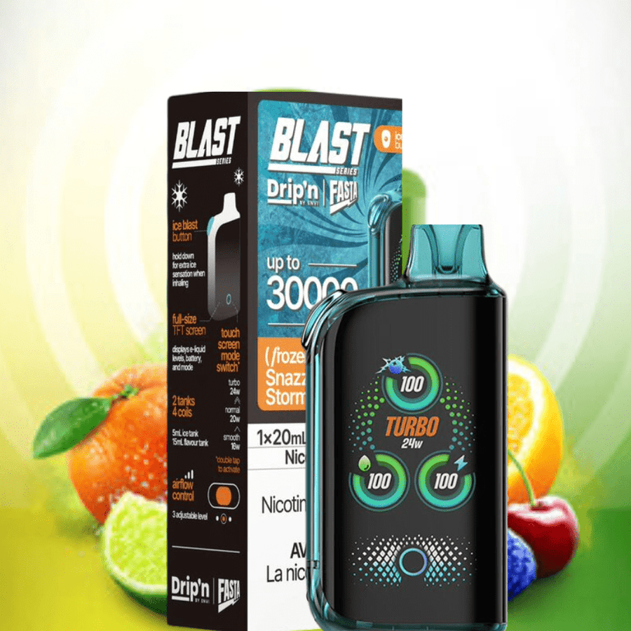 Drip'n Envi Disposable Vape Envi Drip'n x Fasta Blast 30K Disposable Vape-Snazzy S Storm Envi Drip'n x Fasta Blast 30K-Snazzy S Storm - in Yorkton