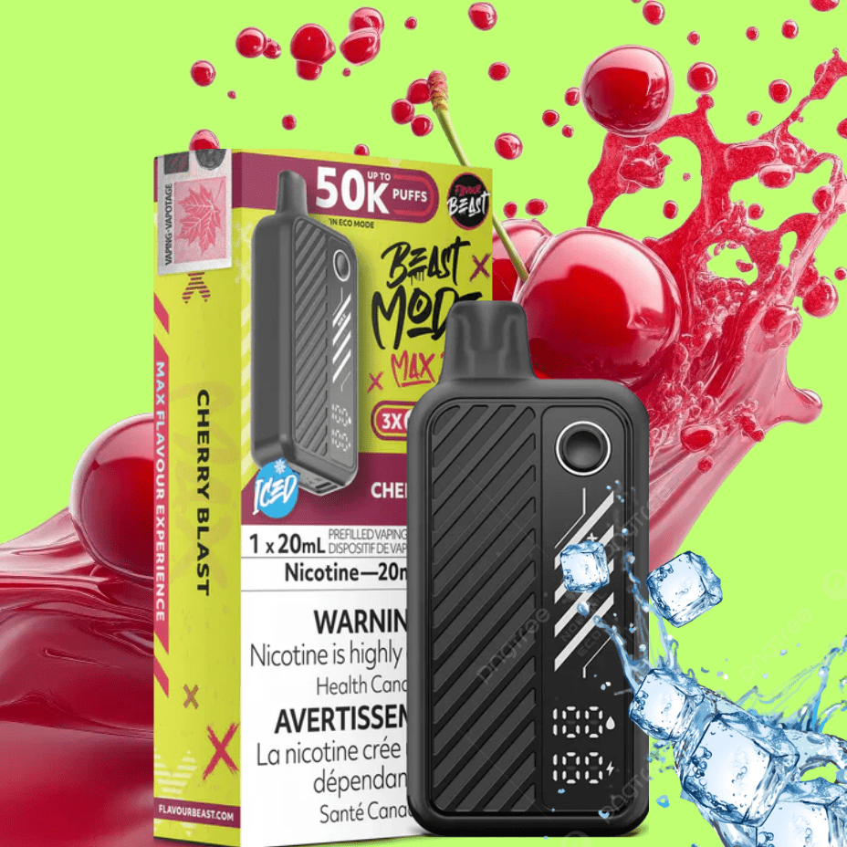 Flavour Beast Max 2 Disposable Vape-Cherry Blast 