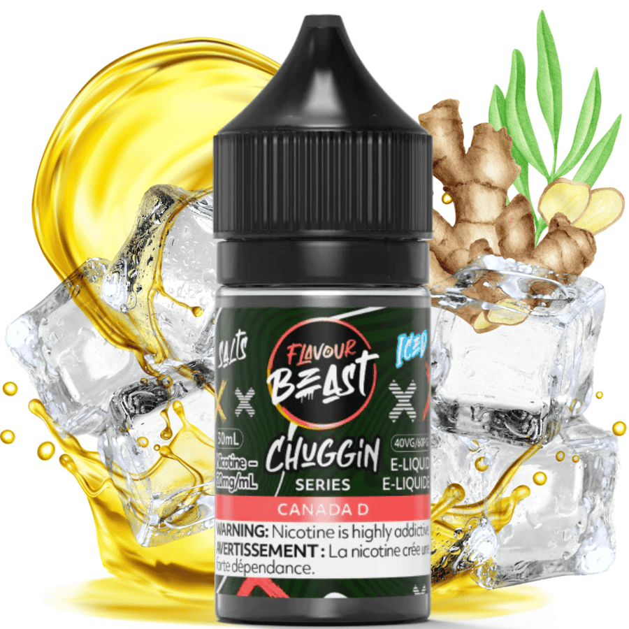 Flavour Beast Salt Nic 30ml / 20mg Flavour Beast Chuggin' Salt-Canada D Flavour Beast Chuggin' Salt-Canada D - Yorkton Vape SuperStore