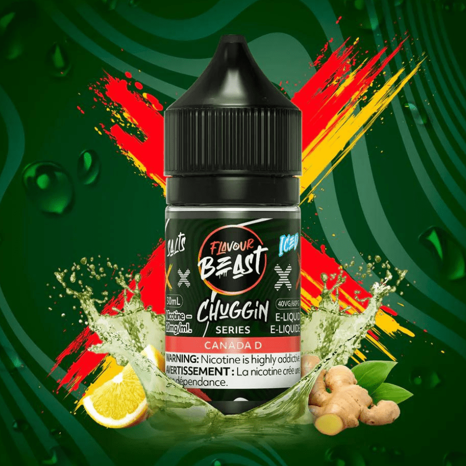 Flavour Beast Salt Nic 30ml / 20mg Flavour Beast Chuggin' Salt-Canada D Flavour Beast Chuggin' Salt-Canada D - Yorkton Vape SuperStore