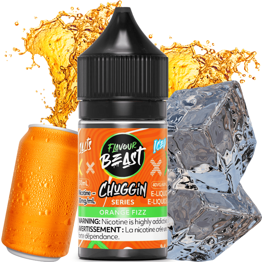 Flavour Beast Salts Salt Nic 30ml / 20mg Flavour Beast Chuggin' Salt-Orange Fizz Flavour Beast Chuggin' Salt-Orange Fizz - Vape SuperStore