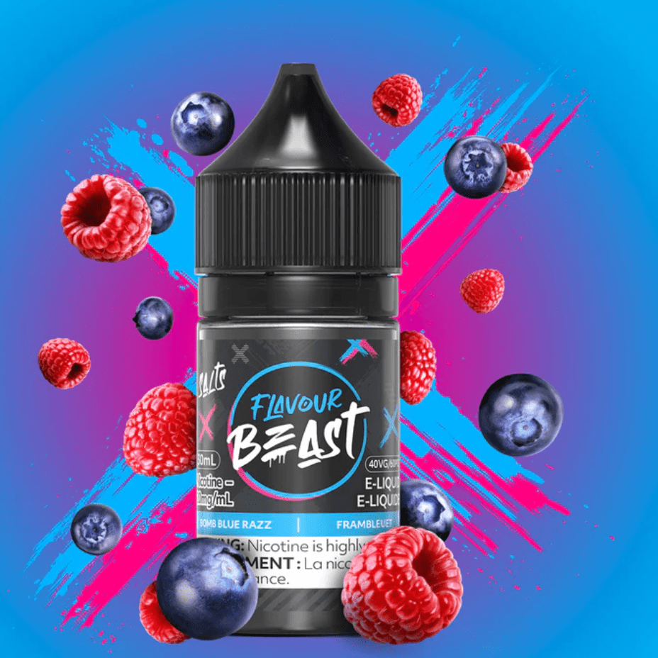 Flavour Beast Salts Salt Nic E-Liquid 30ml / 20mg Bomb Blue Razz Salts by Flavour Beast E-Liquid Flavour Beast Salt-Bomb Blue Razz - Yorkton Vape SuperStore, SK