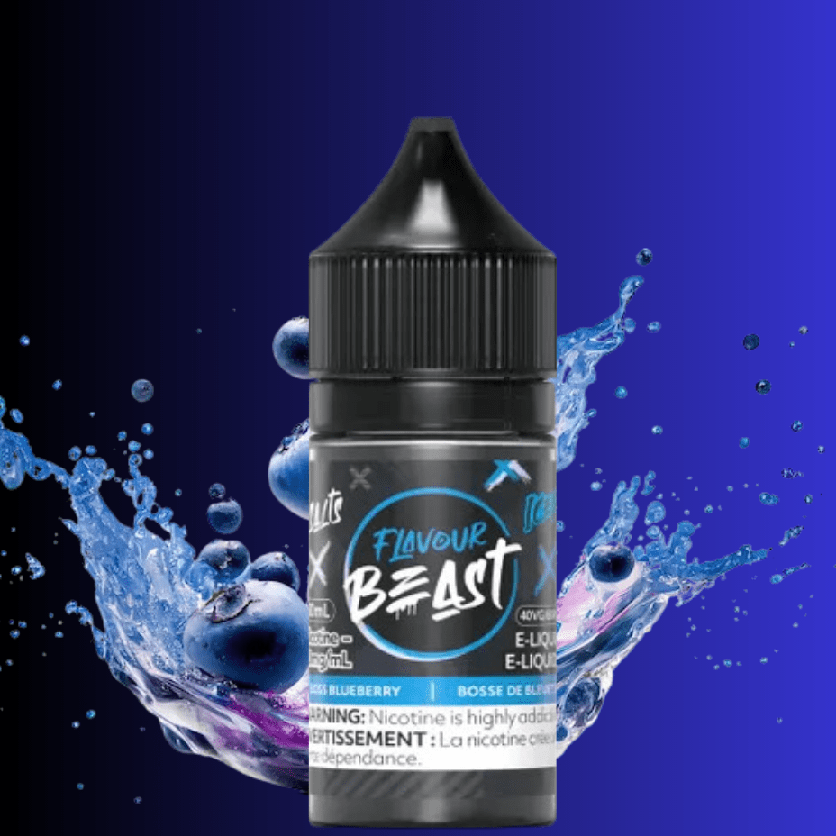 Flavour Beast Salts Salt Nic E-Liquid 30ml / 20mg Boss Blueberry Iced Salts by Flavour Beast E-Liquid Boss Blueberry Iced Salts by Flavour Beast-Yorkton Vape SuperStore, SK