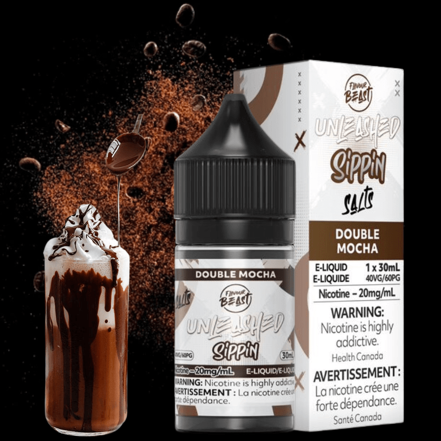 Flavour Beast Salts Salt Nic E-Liquid 30ml / 20mg Flavor Beast Unleashed Sippin Salts-Double Mocha Flavor Beast Unleashed Sippin Salts-Double Mocha  - Yorkton