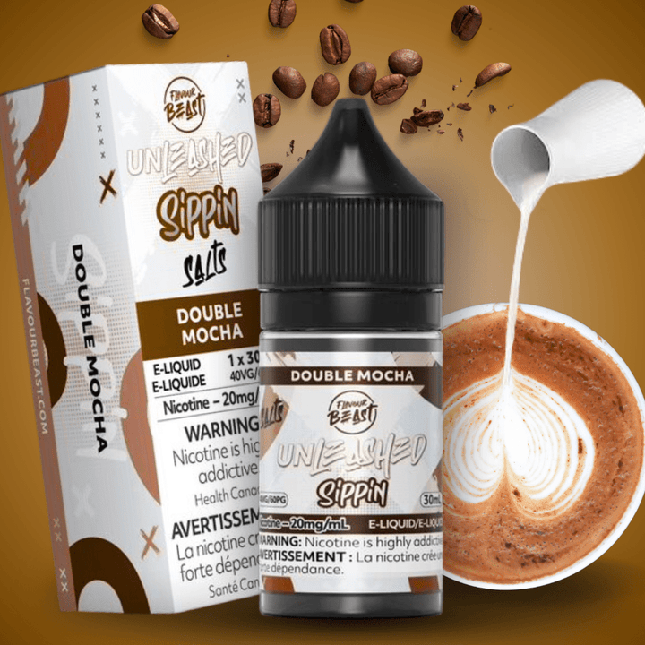 Flavour Beast Salts Salt Nic E-Liquid 30ml / 20mg Flavor Beast Unleashed Sippin Salts-Double Mocha Flavor Beast Unleashed Sippin Salts-Double Mocha  - Yorkton