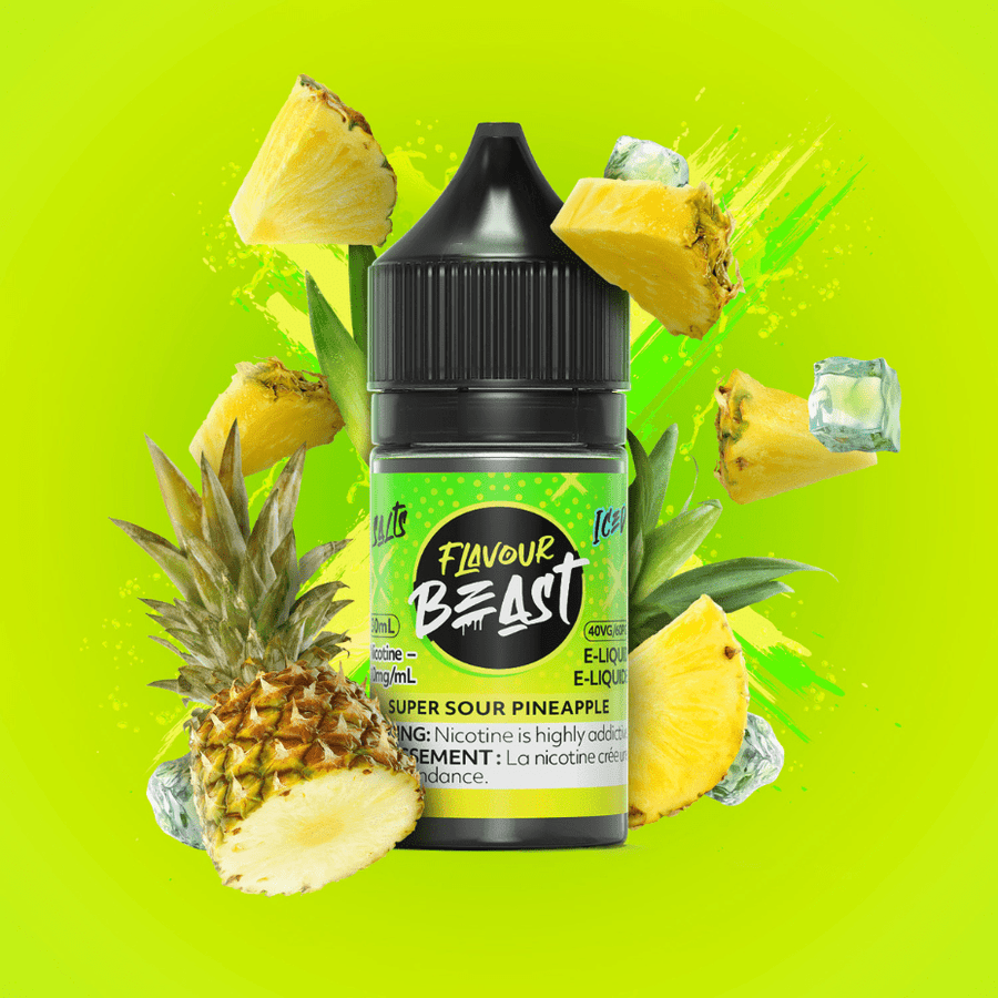 Flavour Beast Salts Salt Nic E-Liquid 30ml / 20mg Super Sour Pineapple Salts by Flavour Beast E-Liquid Super Sour Pineapple Salts by Flavour Beast E-Liquid Yorkton