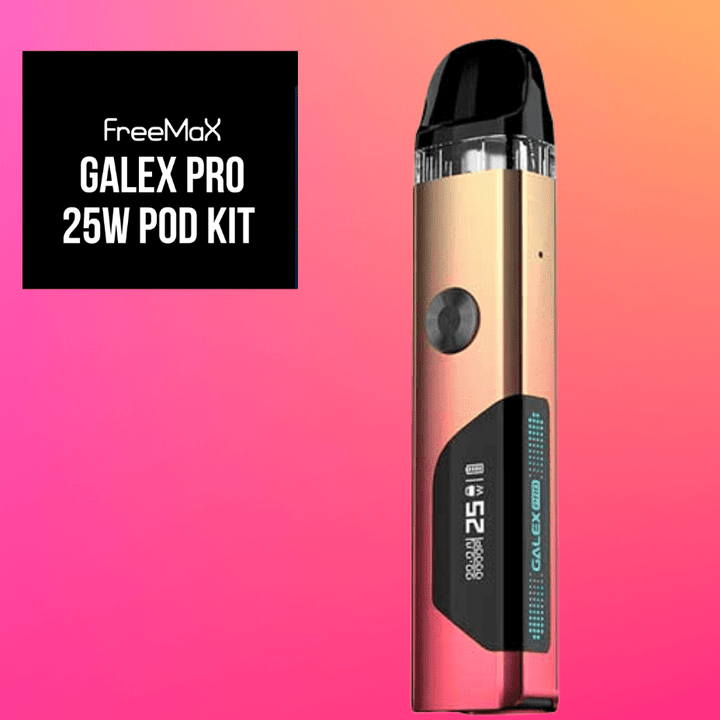 Freemax Hardware Pink Gold Freemax Galex Pro Pod Kit-25W Freemax Galex Pro Pod Kit-25W-Yorkton Vape SuperStore Sask online vape