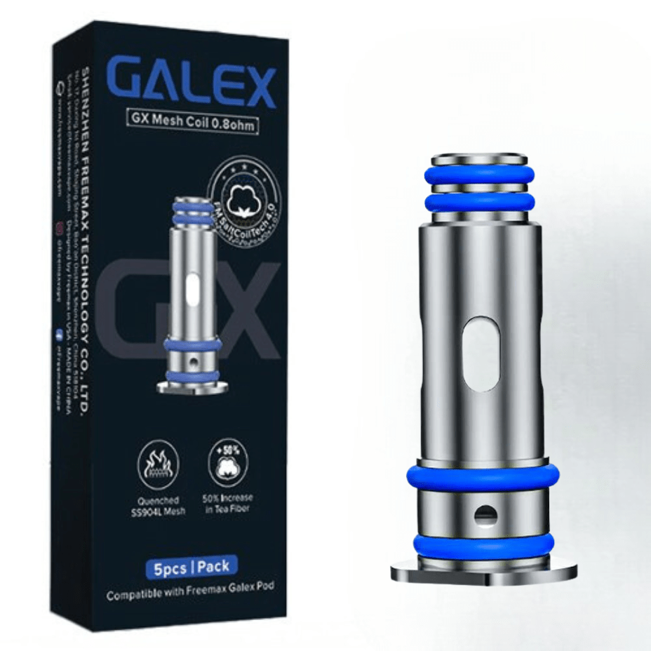 Freemax Replacement Coils 1.0 ohm Freemax Galex GX/GX-P Replacement Coils Freemax Galex GX/GX-P Replacement Coils-Yorkton Vape Superstore Sask 