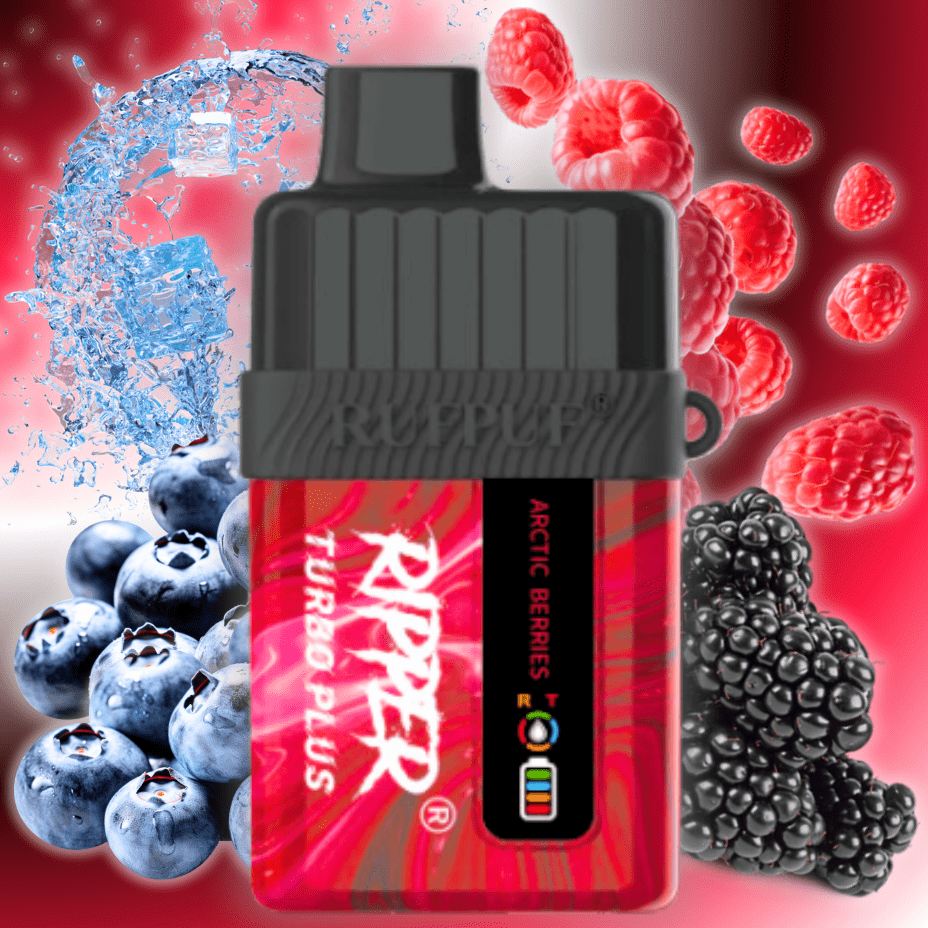 GCORE Disposables 20000 Puffs / 20mg RufPuf Ripper Turbo Plus 20K Disposable Vape - Arctic Berries - Yorkton Vape SuperStore and Online Vape in Canada