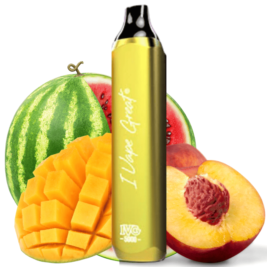 I Vape Great Disposables 20mg / 5000 Puffs IVG 5000 Disposable Vape Mango Peach Watermelon IVG 5000 Disposable Vape Mango Peach Watermelon-Yorkton Vape