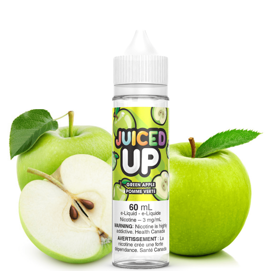 Juiced Up E-liquid Freebase E-Liquid 3mg Green Apple by Juiced Up E-liquid Juiced Up e-liquid-Green Apple-Yorkton Vape Superstore SK, Canada