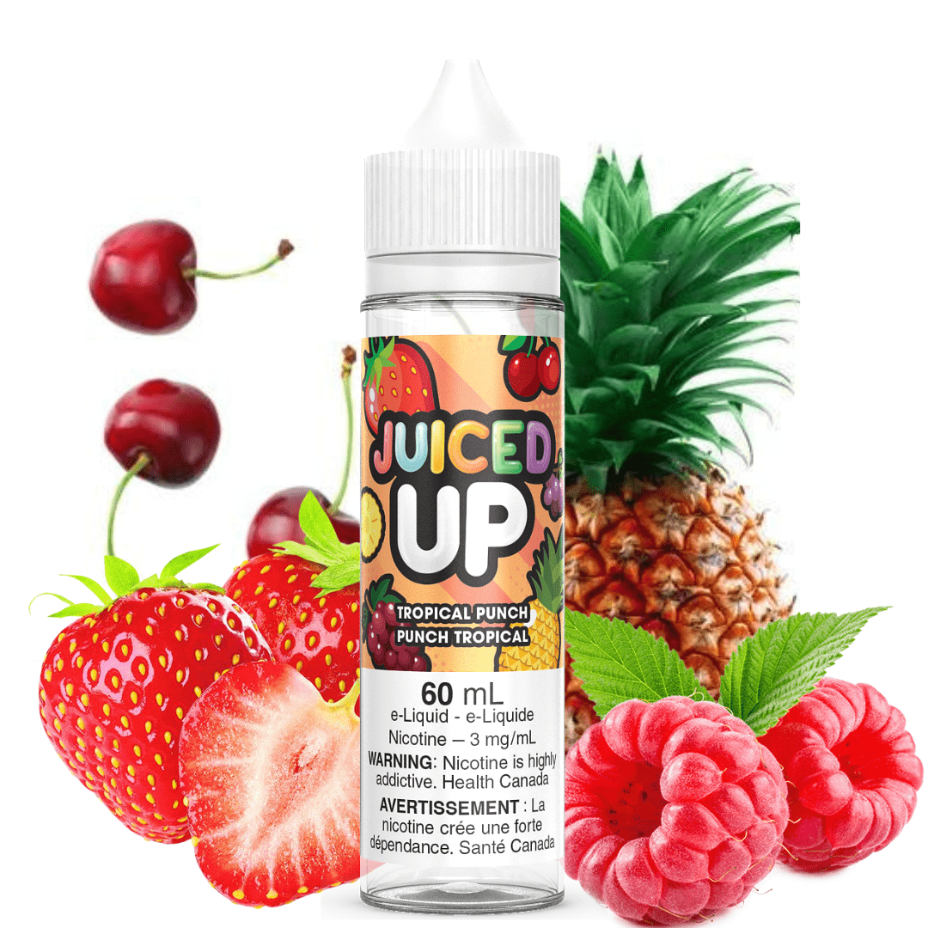 Juiced Up E-liquid Freebase E-Liquid 3mg Juiced Up E-Liquid-Tropical Punch Tropical Punch by Juiced Up E-Liquid-Yorkton Vape Superstore SK, Canada