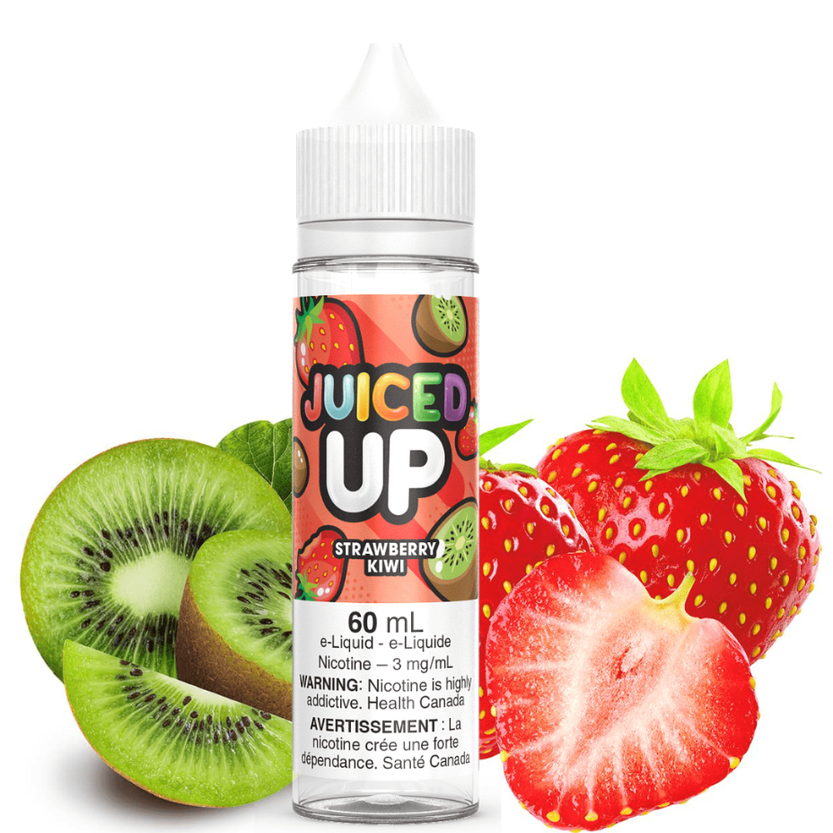 Juiced Up E-liquid Freebase E-Liquid 3mg Strawberry Kiwi by Juiced Up E-Liquid Strawberry Kiwi by Juiced Up E-Liquid-Yorkton Vape Superstore SK, Canada