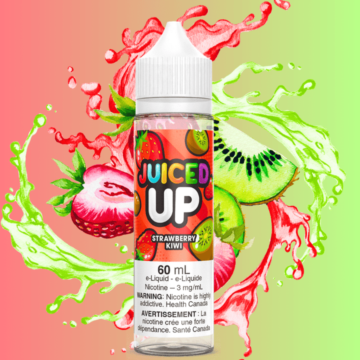 Juiced Up E-liquid Freebase E-Liquid Strawberry Kiwi by Juiced Up E-Liquid Strawberry Kiwi by Juiced Up E-Liquid-Yorkton Vape Superstore SK, Canada