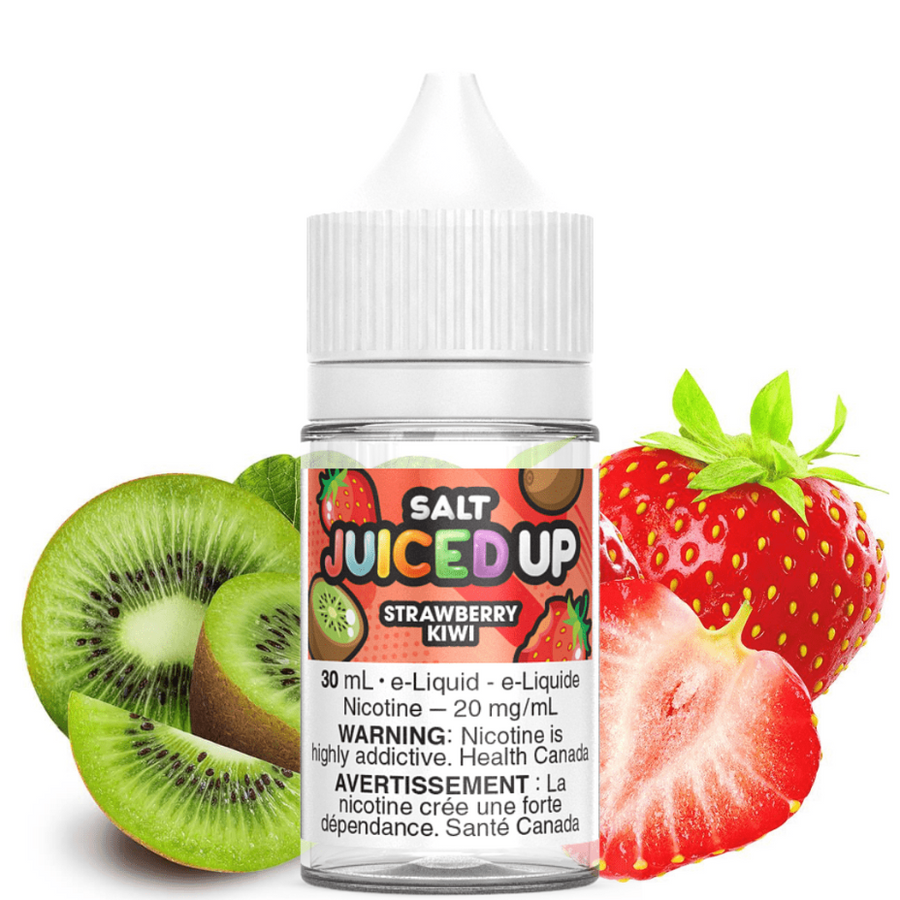 Juiced Up Salt E-liquid Salt Nic E-Liquid 12mg Juiced Up E-Liquid-Strawberry Kiwi Salt Juiced Up E-liquid Strawberry Kiwi Salt-Yorkton Vape Superstore