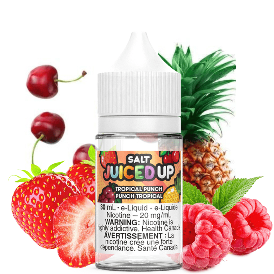 Juiced Up Salt E-liquid Salt Nic E-Liquid 12mg Juiced Up E-Liquid-Tropical Punch Salt Juiced Up Salts Tropical Punch E-Liquid-Yorkton Vape Superstore SK, Canada