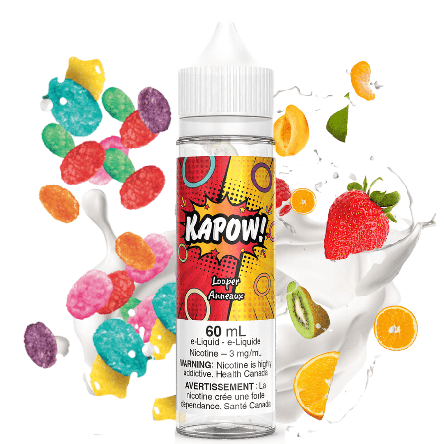 Kapow E-Liquid Freebase E-Liquid 60ml / 3mg Looper by Kapow E-liquid-60ml Looper by Kapow E-liquid 60ml-Yorkton Vape SuperStore, Sask, Canada