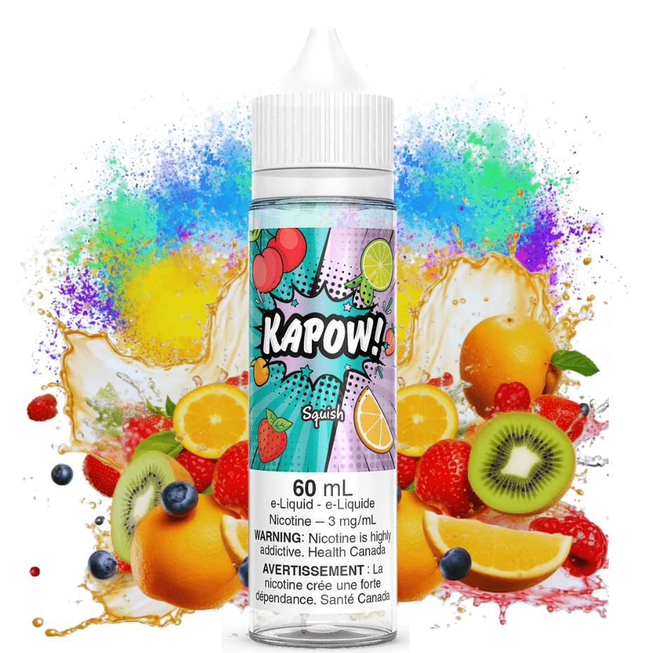 Kapow E-Liquid Freebase E-Liquid 60ml / 3mg Squish by Kapow E-liquid-60ml Squish by Kapow E-liquid 60ml-Yorkton Vape SuperStore Manitoba, Canada