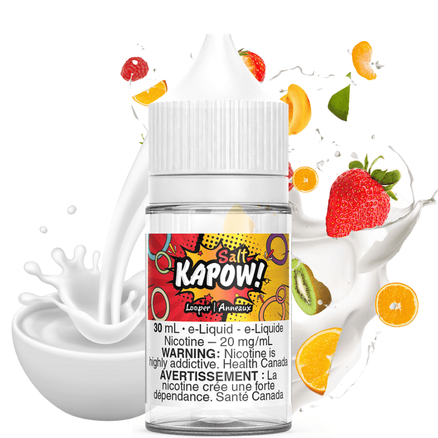 Kapow Salt E-Liquid Salt Nic E-Liquid 30ml / 12mg Looper Salt by Kapow E-liquid Looper Salt by Kapow E-liquid-Yorkton Vape SuperStore Saskatchewan, CA