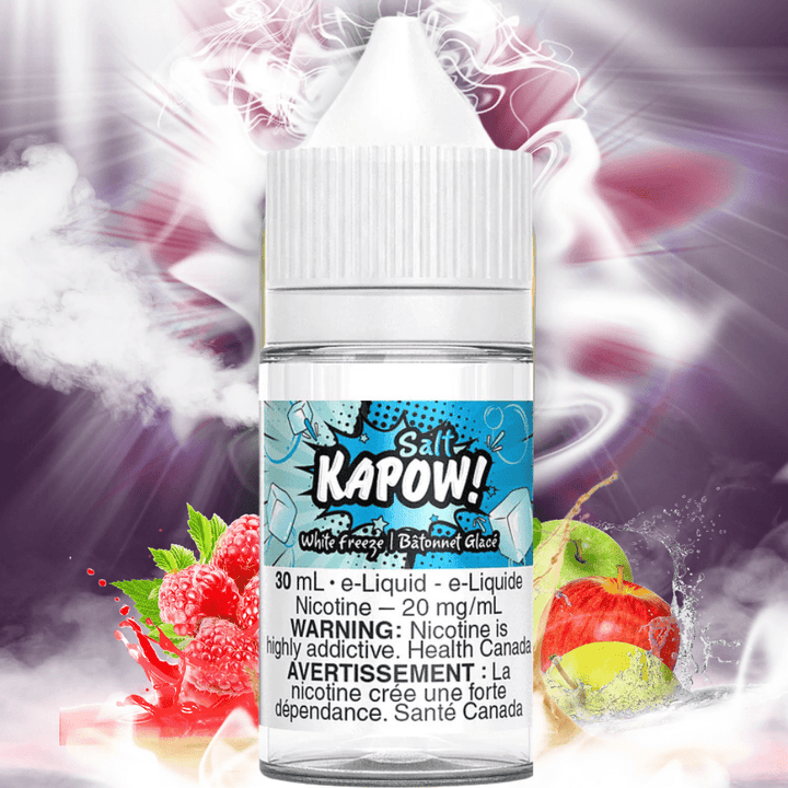 Kapow Salt E-Liquid Salt Nic E-Liquid White Freeze Salt by Kapow E-liquid White Freeze Salt by Kapow E-liquid-Yorkton Vape SuperStore Sask