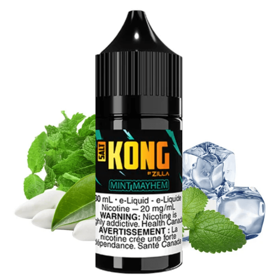 Kong Salt by Zilla-Mint Mayhem Vapexcape Vape and Bong Shop Regina Saskatchewan