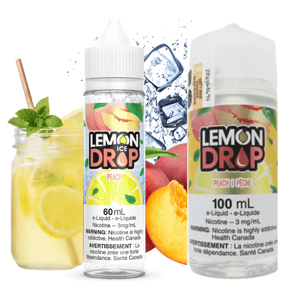 Lemon Drop E-Liquid Freebase E-Liquid 100ml / 3mg Peach by Lemon Drop E-Liquid-100ml Peach by Lemon Drop E-Liquid-Yorkton Vape SuperStore & Bong Shop