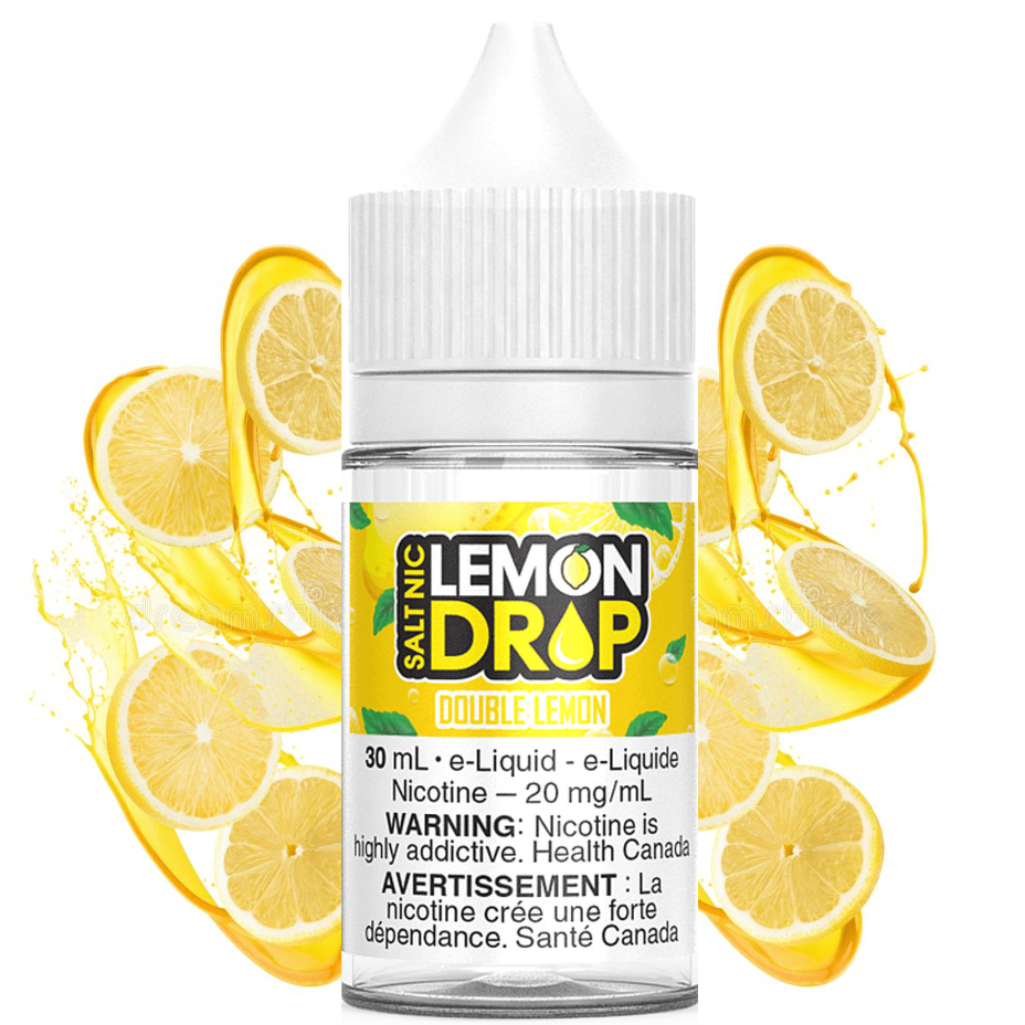 Lemon Drop Salt E-Liquid Salt Nic E-Liquid 30ml / 12mg Double Lemon Salts By Lemon Drop E-Liquid Lemon Drop Salt-Double Lemon-Yorkton Vape Superstore