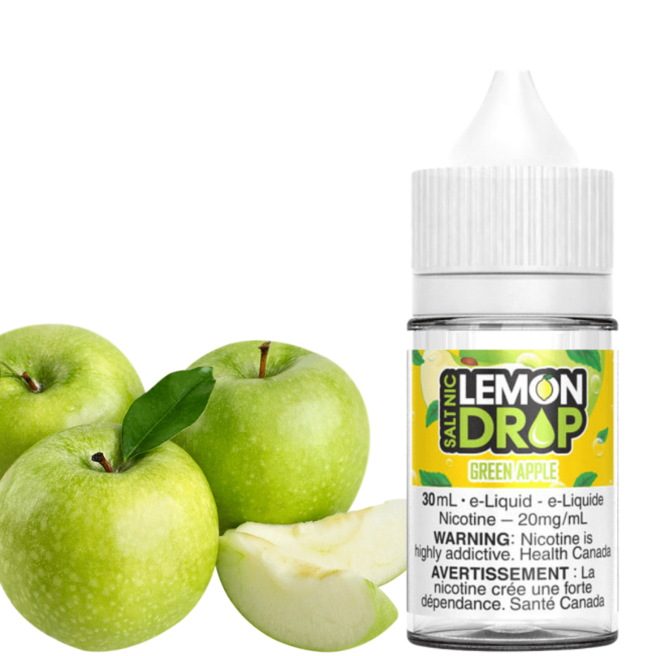 Lemon Drop Salt E-Liquid Salt Nic E-Liquid 30ml / 12mg Green Apple Salt By Lemon Drop E-Liquid Green Apple Salt By Lemon Drop E-Liquid-Yorkton Vape Superstore