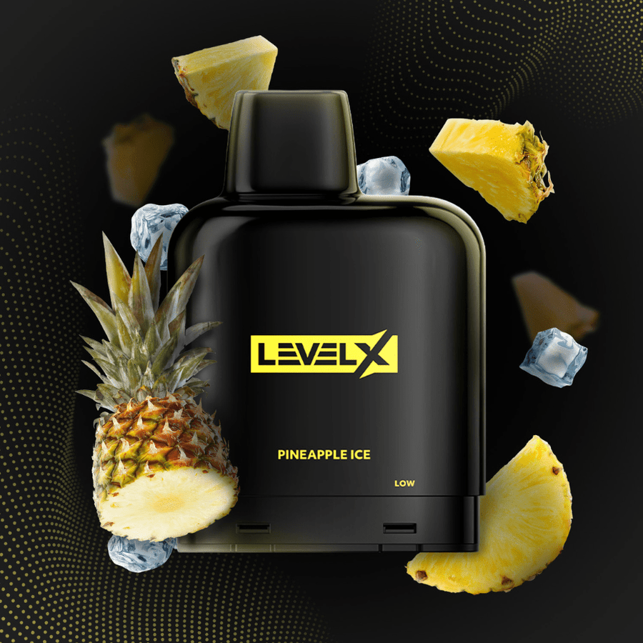 Level X Closed Pod Systems 7000Puffs / 20mg Level X Essential Pod-Pineapple Ice Level X Essential Pod-Pineapple Ice-Yorkton Vape SuperStore Sask